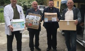 Подяка отцю Назарію Бедрій за надану благодійну допомогу
