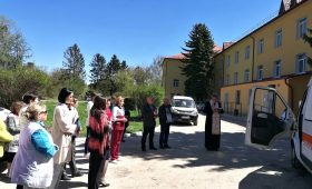 5 травня для нас відбулась важлива подія, це - освячення медичного автомобіля